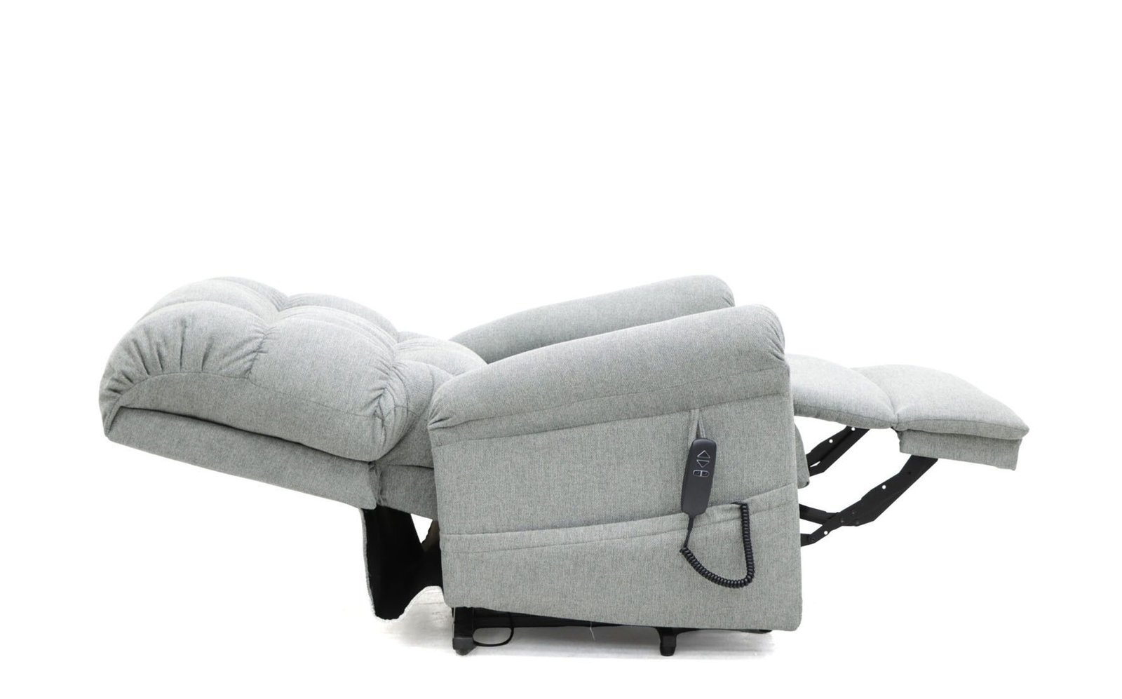 Comfort Care Cloud Recliner – Fabric Ash – Image 2