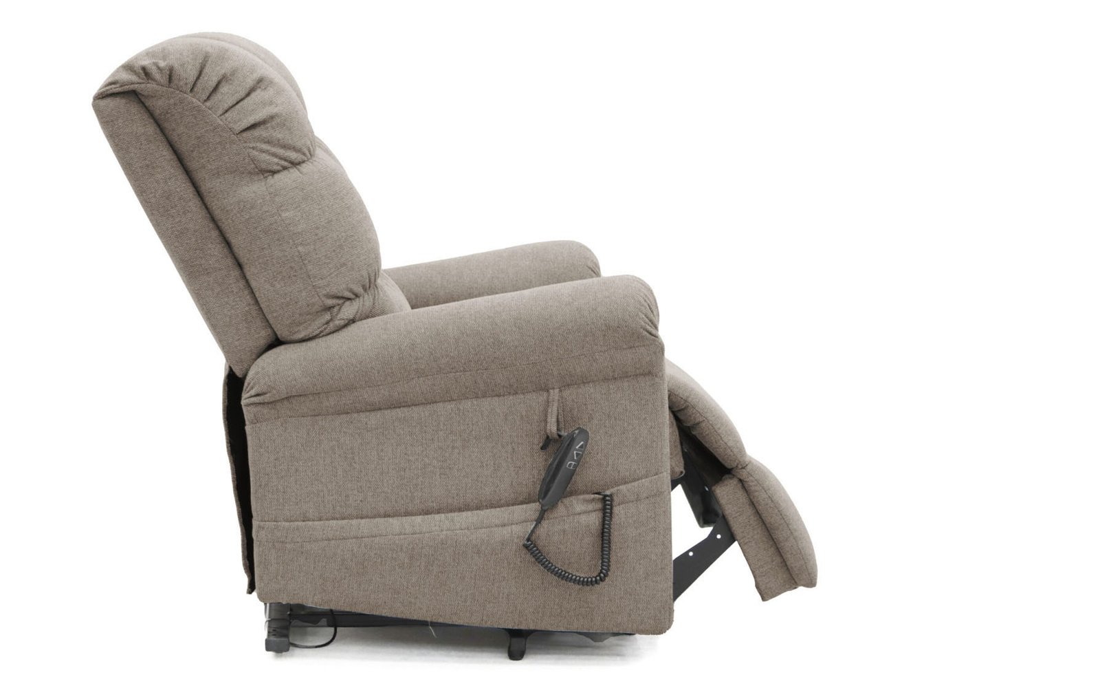 Comfort Care Cloud Recliner – Fabric Brown – Image 5