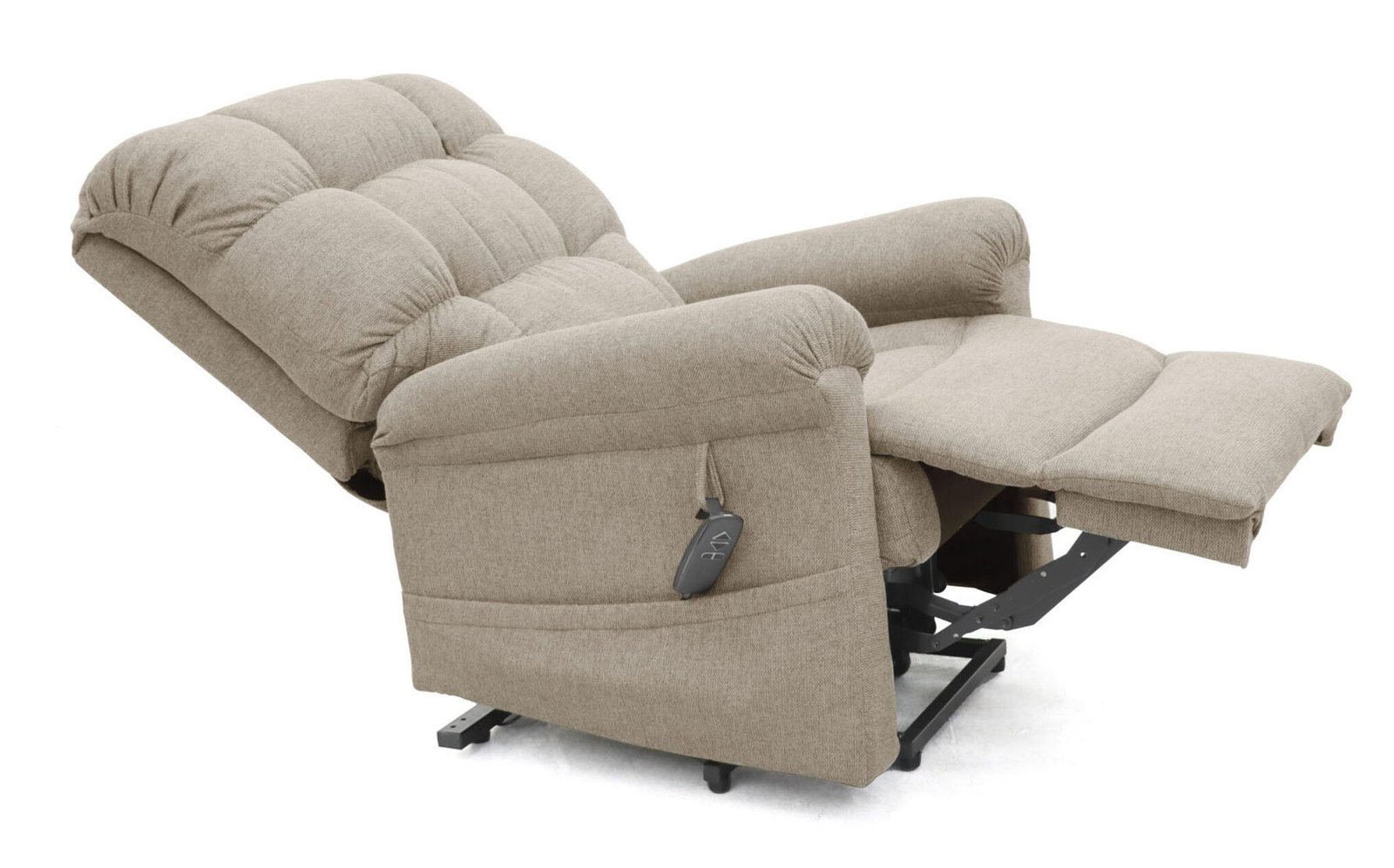 Comfort Care Cloud Recliner – Fabric Brown – Image 2