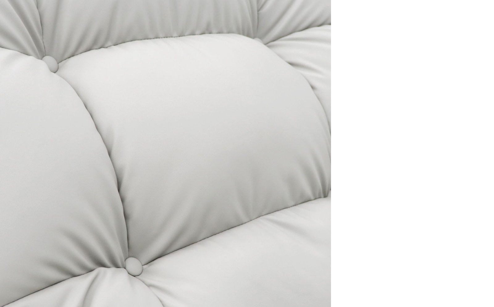 Comfort Care Cloud Recliner – High-Tech Leather Light Grey – Image 3