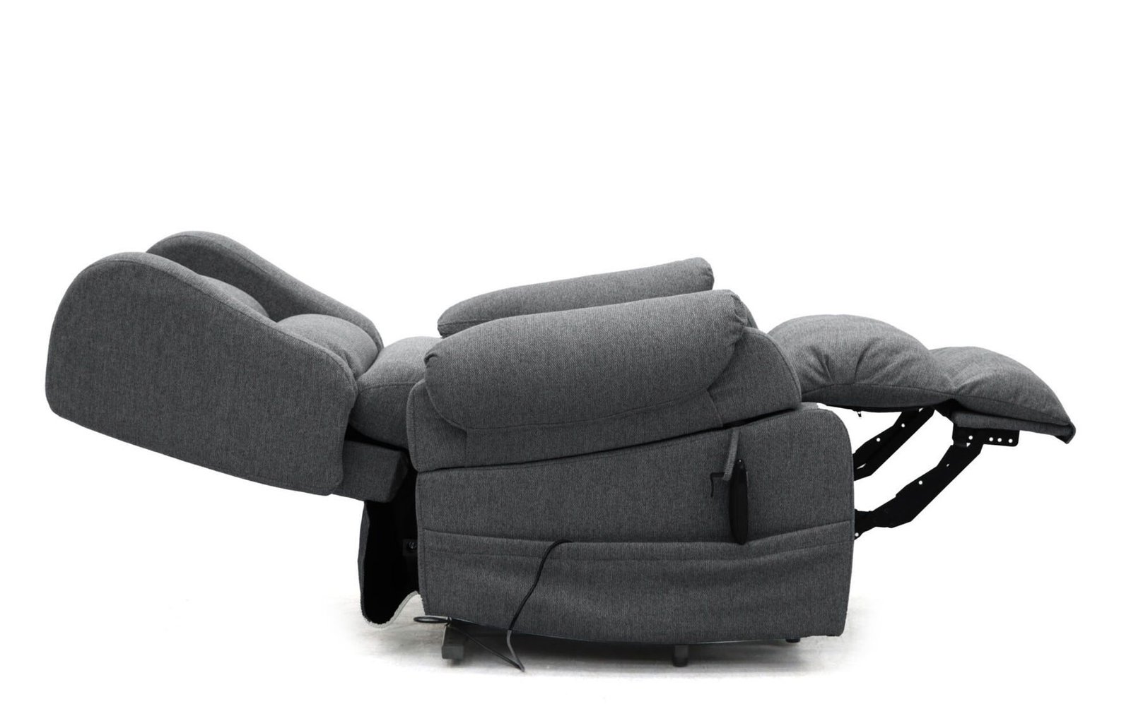 Comfort Care Viva Recliner – Fabric Graphite – Image 4