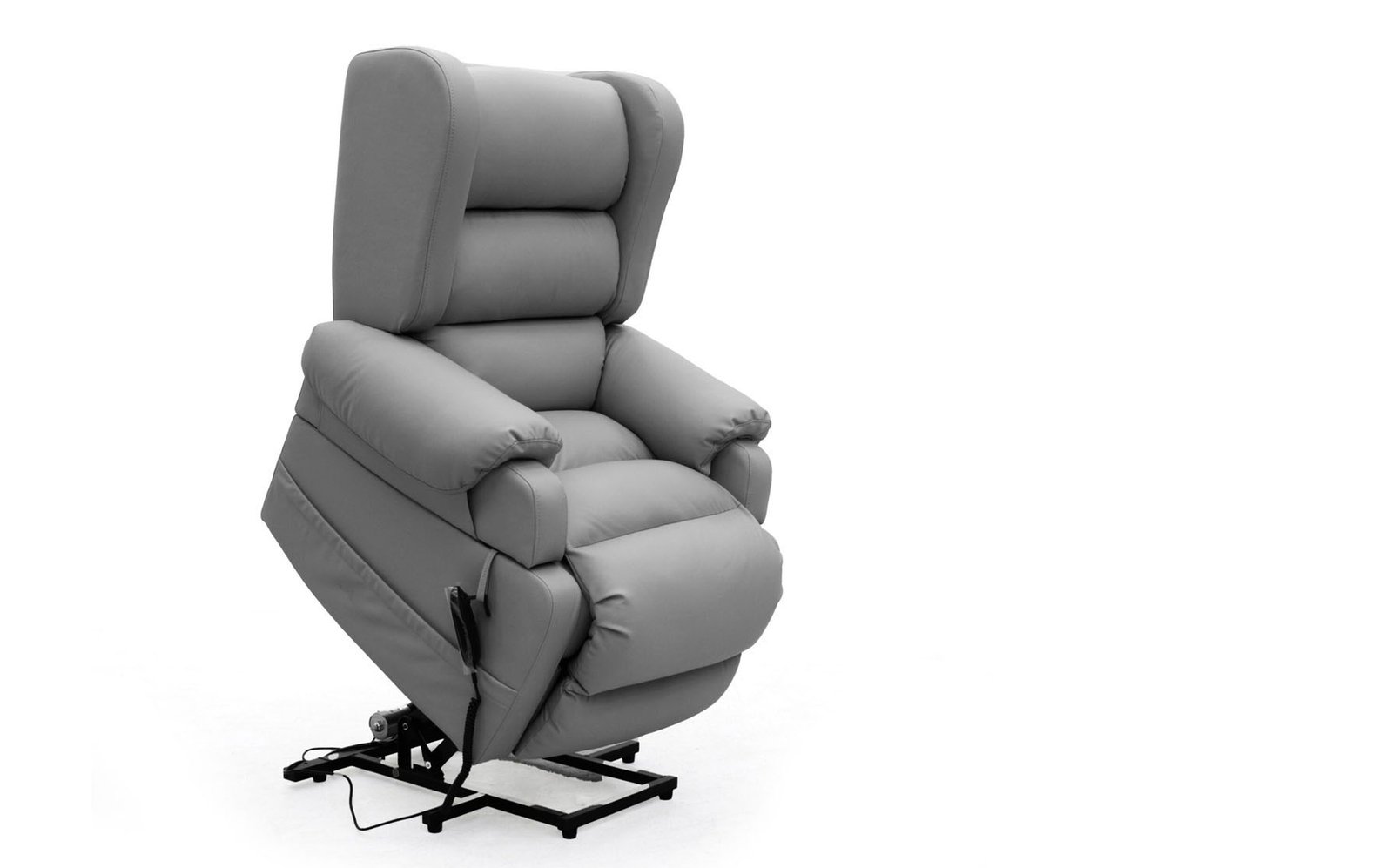 Comfort Care Viva Recliner – High-Tech Leather Dark Grey – Image 6