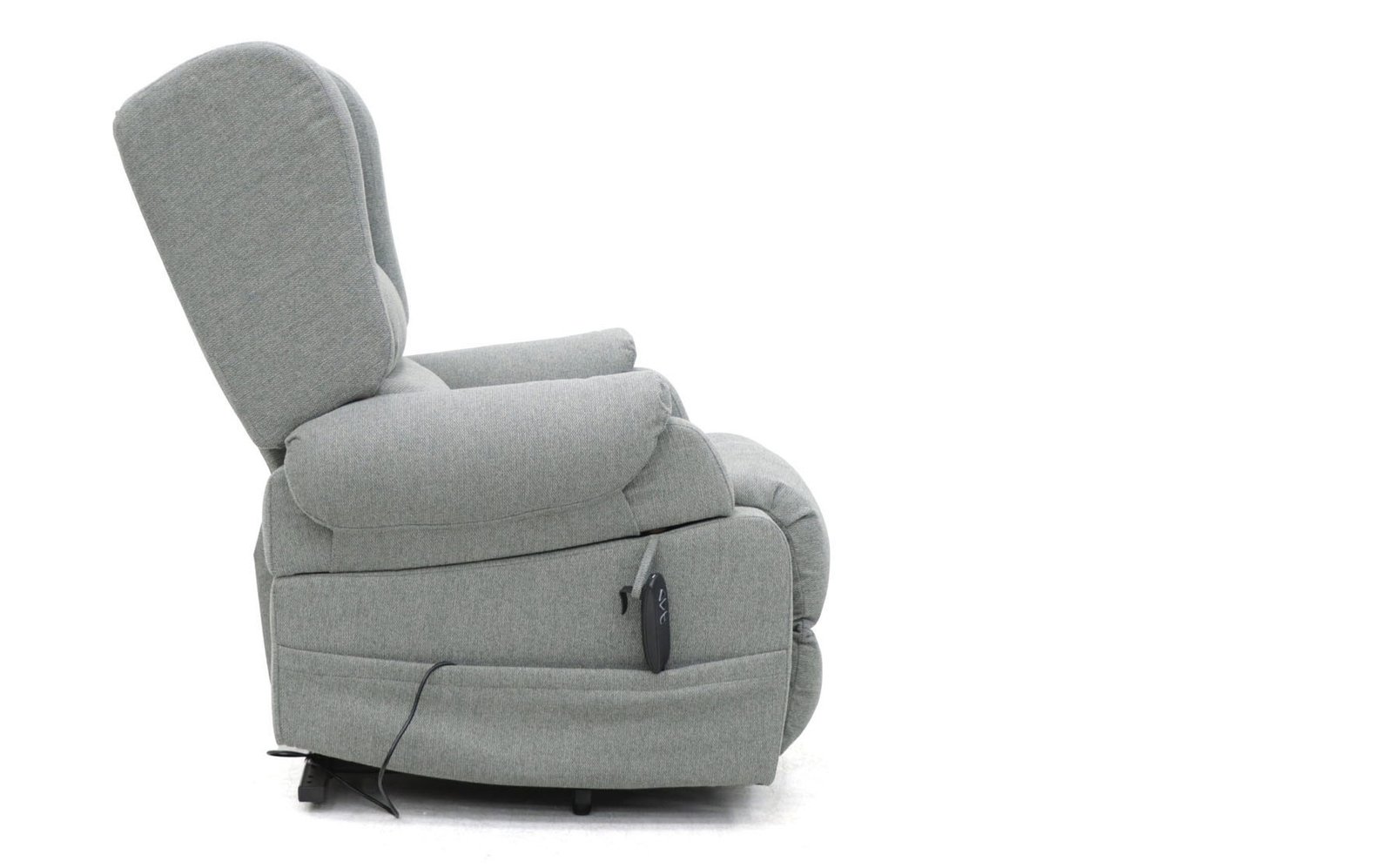 Comfort Care Viva Recliner – Fabric Ash – Image 5