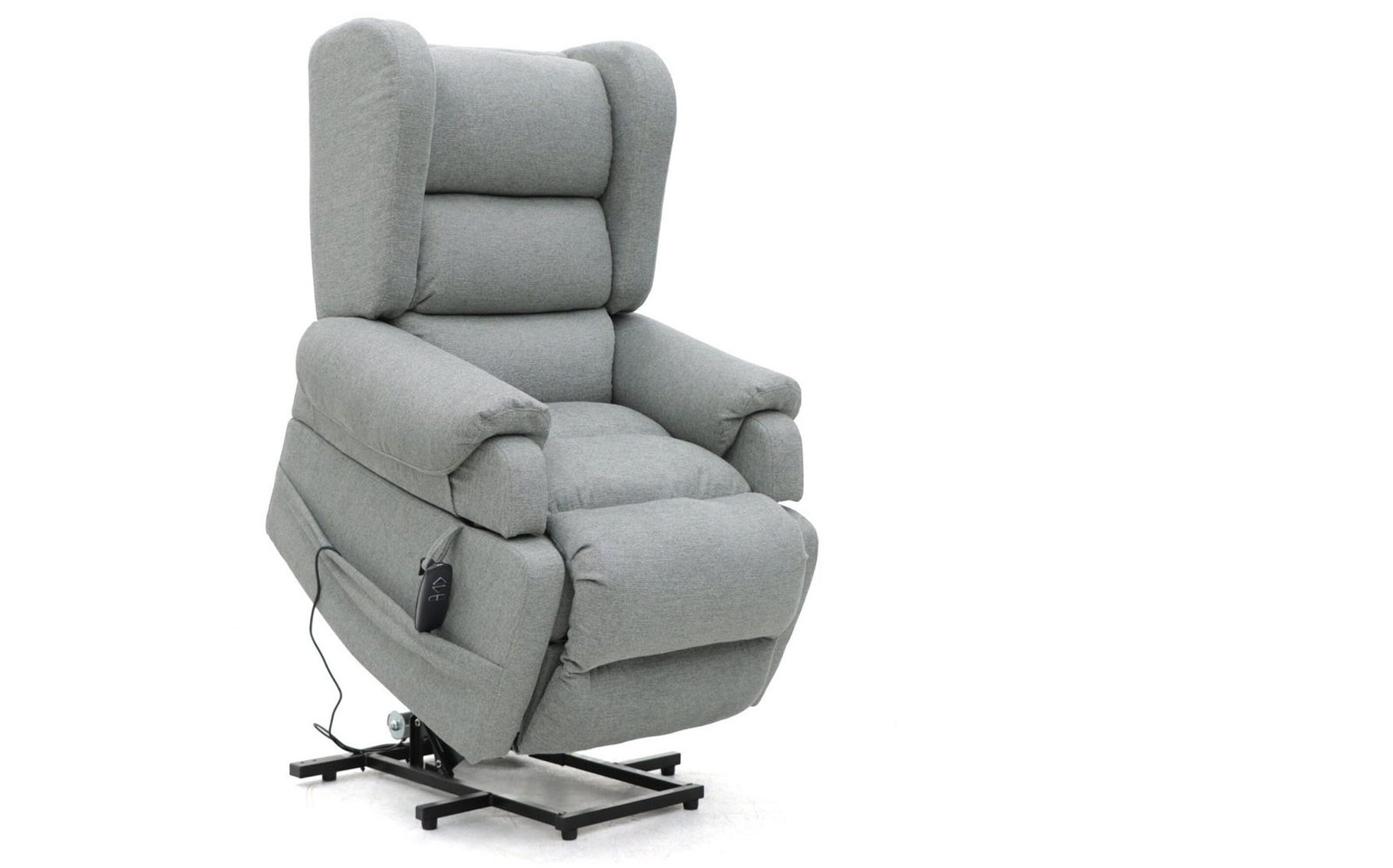 Comfort Care Viva Recliner – Fabric Ash – Image 6