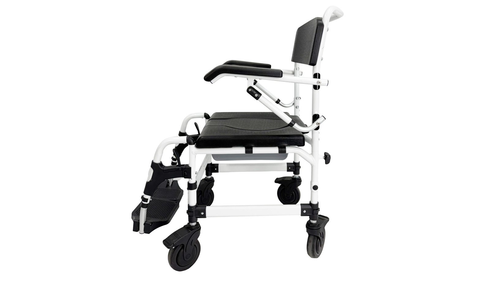 Pinnacle Deluxe Shower Commode Attendant Propelled – Preview